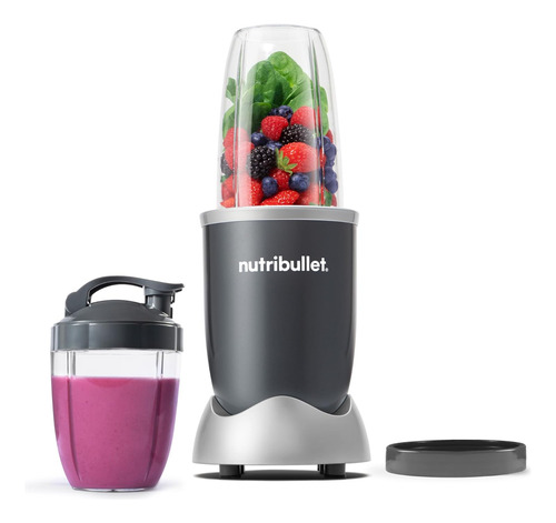 Nutribullet Licuadora Personal 6pcs Color Gris Vaso Extra