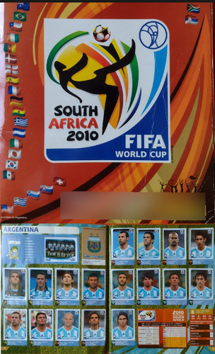 Álbum De Figuritas Del Mundial De Sudáfrica 2010 Completo 