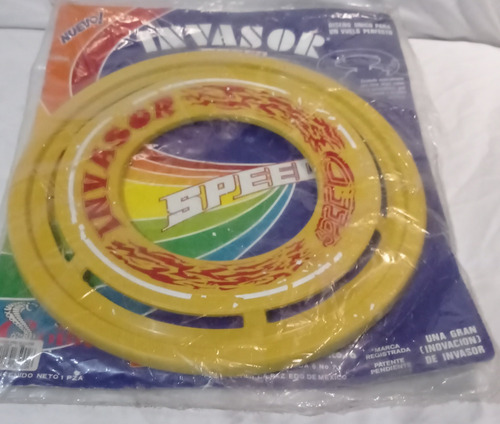 Frisbee Invasor Speed Juguetes Dinámicos De México 