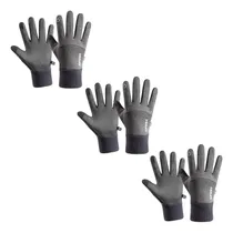 Comprar Manoplas Con Forro Polar, Mxgiy-013, 3 Pares, Xl, Gris Claro