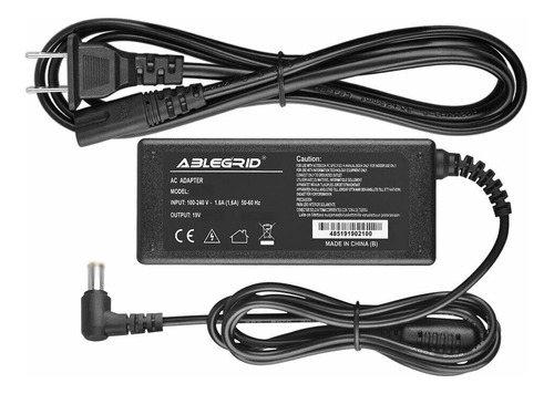 19v Ac Adapter For LG 25um64 25um64-s 25um65 25um65-p 25 Jjh