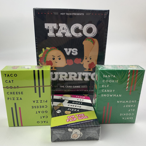 Taco Cat Pizza Base - Tarjetas De Juego Taco Cat Goat Cheese