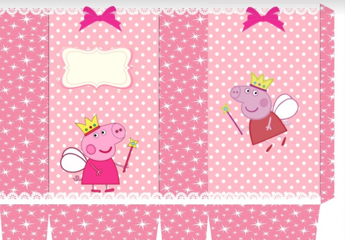 Kit Imprimible, 100% Editable Peppa Pig - Candy Bar