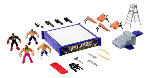 Conjunto De Jogos Wwe Knuckle Crunchers Mini Mayhem Com Cody