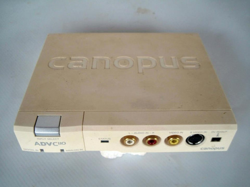 canopus advc110 conversion settings