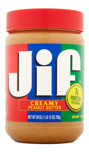 Manteiga Jif Creamy Peanut  Butter 793g (amendoim)