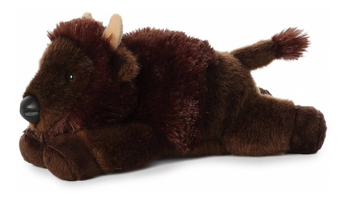 Peluches Aurora Mini Flopsie Bisonte Americano Búfalo Suave