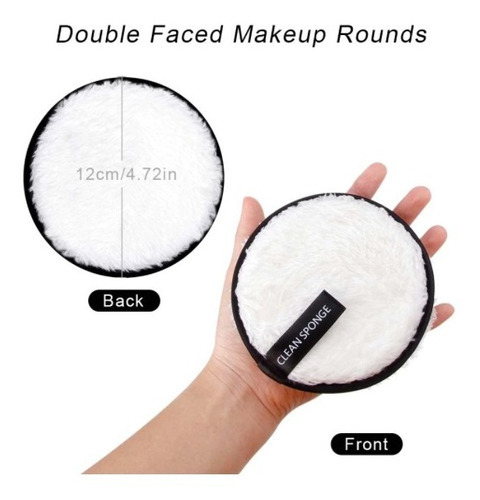 Pads Desmaquillantes Reutilizables 3 Pads Ecofriendly Makeup