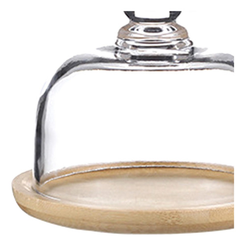 Soporte De Bambú Para Pastel Con Para Pastel De 2 Pulgadas