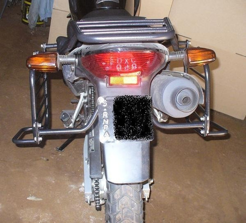 Portaequipaje + Soporte Lat. C/base Honda Nx400 Falcon 07-13
