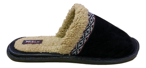 Pantuflas Hombre Chinelas Abrigo Invierno Polar Corderito