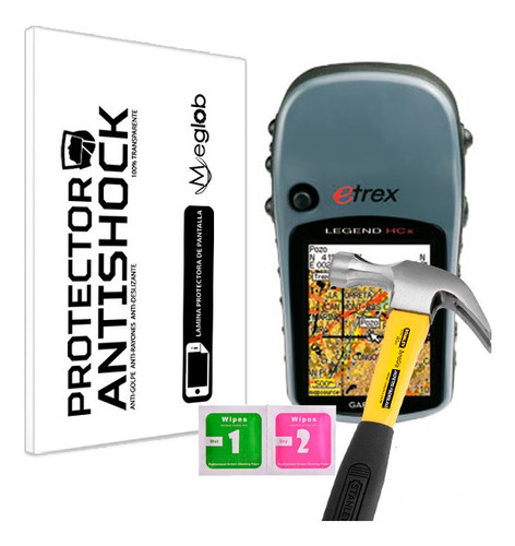 Protector De Pantalla Anti-shock Garmin Etrex Legend Hcx