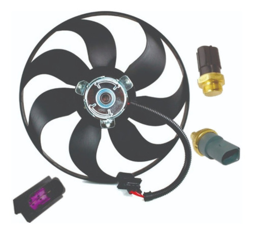 Kit Motoventilador Vw Golf A4 1.8l 99-06