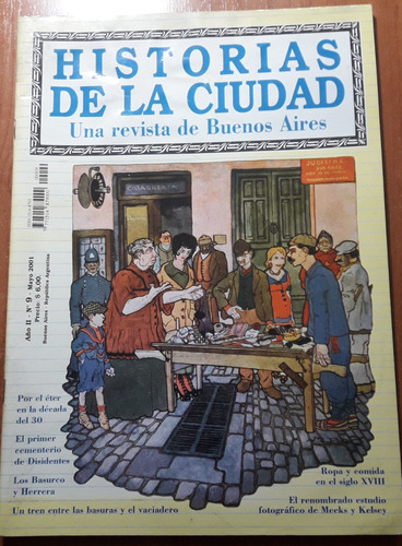 Revista Historias De La Ciudad N°9   Mayo Del 2001