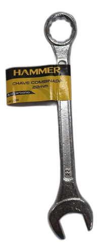 Chave Combinada De Aço Carbono 22mm Cac-2200 Hammer