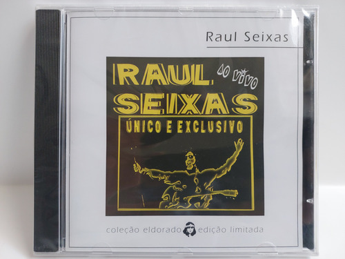 Raul Seixas . Ao Vivo - Único E Exclusivo . Lacrado