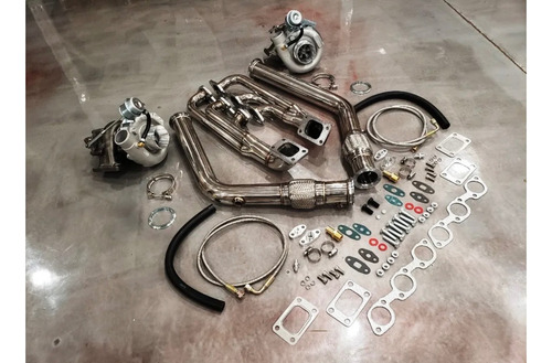 Turbo Kit Para Mustang Motor V6 3.8 Del 94 A 05 T3t4 550+ Hp