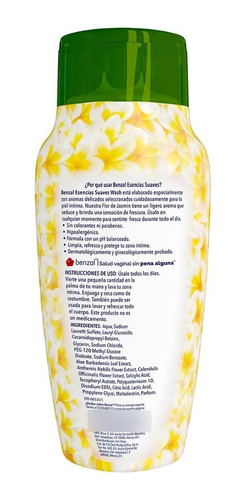 Jabón Íntimo Benzal Wash Flor De Jazmín