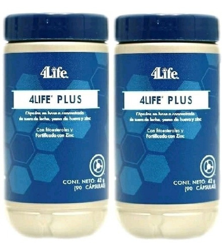 Suplemento Nutricional 4life Plus  2 Frascos De 90 Cápsulas