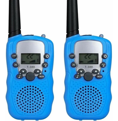 Set 2 Radio Walkie Talkie Para Niños Con Alcance De 5km