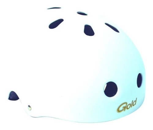 Casco Skate Gold Helmet Protector Skate / Bici / Longboard