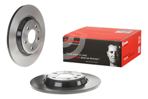 Disco Brembo Audi A7 Sportback  2.8 Fsi 2012-2014 Tr Pza 