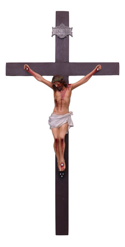 Crucifixo Colorido 58 Cm (tamanho Da Cruz)