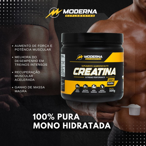 Creatina Monohidratada Moderna Suplementos 40g Envelope