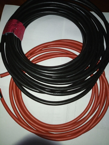 Cable Batería N° 4 Rollo 2.5 Mts Automotriz