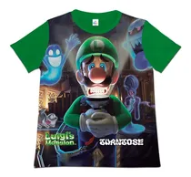 Comprar Franela Camisa Niño Luigi Luigi's Mansion 3 En Poliester