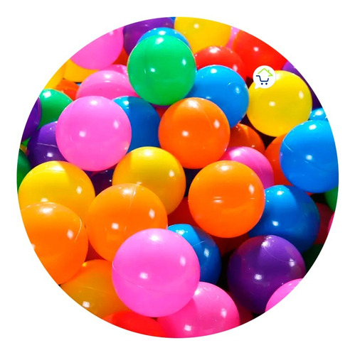 Pelotas Para Piscina X100 Multicolor Plásticas P153