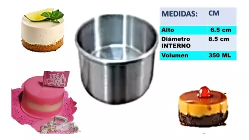 Molde para Gelatina Individual de Aluminio – La Mimi