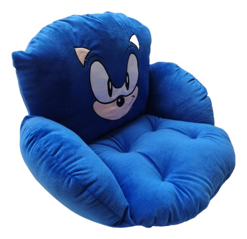 Mario Bros Sillon De Peluche Infantil Sofa Acolchonado Puff