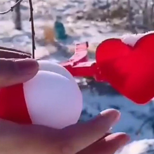 5 Clips Para Hacer Bolas De Nieve Con Forma De Corazón Al