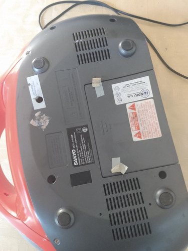 Radio Sanyo Cd Mp3 Leer Detalle (Usado)