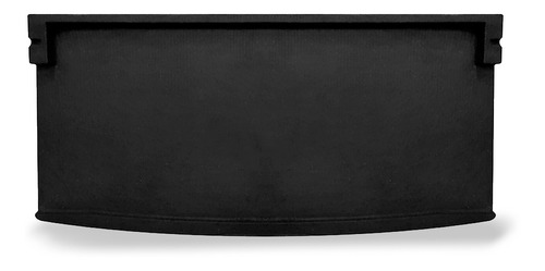 Imagem 2 de 5 de Tampão Porta Malas Pajero Tr4 2010 2011 2012 Preto Bagagito