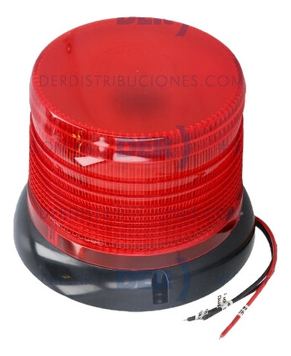 Baliza 100 Led Rojo 24v