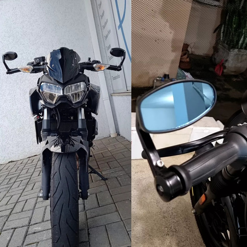 Espelho Esportivo Mt 03 Mt07 Mt-09 Retrovisor Ponta Guidao