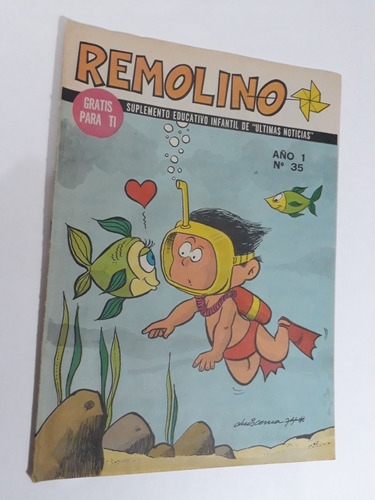 Remolino 35. Las Ratas Negras . Año 1974 . Pituto 