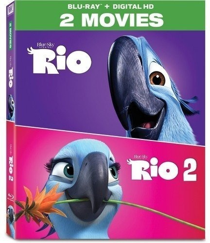 Blu-ray Rio 1 & 2 / Incluye 2 Films