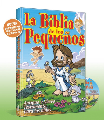 Libro La Biblia De Los Pequeños + Cd Biblia Para Niños