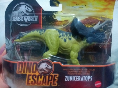 Zuniceratops Mattel Jurassic World Dino Escape Pack Salvaje