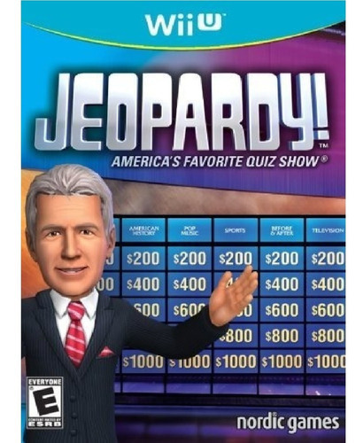 Jogo Jeopardy Americas Favorite Quiz Show Nintendo Wii U