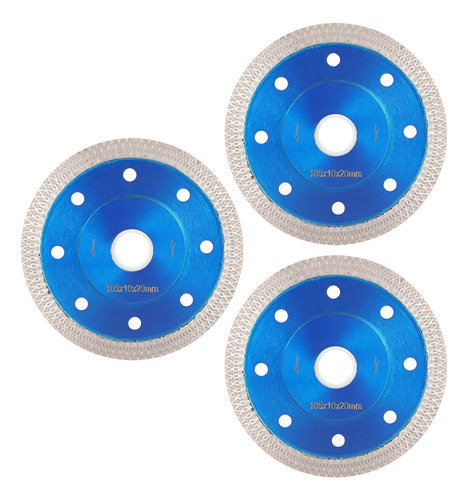 Hojas Sierra Diamante 3 Piezas Azulejo Cerámica Porcelana