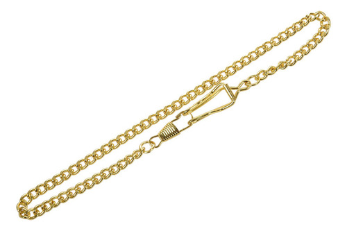 Cadena De Reloj De Bolsillo Vintage Retro De Oro Antiguo