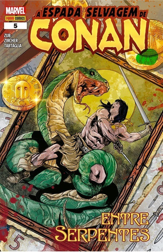 Imagem 1 de 4 de A Espada Selvagem De Conan 05 - Panini - Marvel Comics