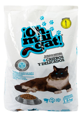 Concentrado Gato Ohmaigat M573 1.5 Kg Caseros