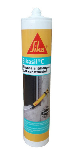 Sika Sikasil C Transparente Sellador Silicona Neutra 280ml