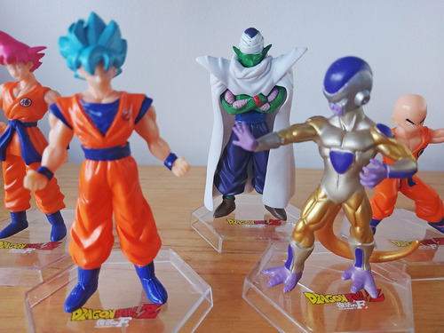 Lote X5 Personajes Dragon Ball Z Super (Usado)