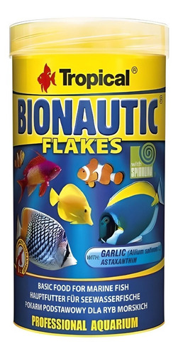 Imagem 2 de 3 de Ração Tropical Bionautic Flakes 50g